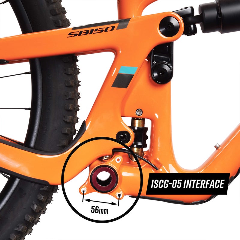Funn Zippa Lite MTB Bash Guard -A ISCG05 Bicycle Chain Guard for 26T-32T Chainrings, Bike Chain Ring Protector for Your Mountain Bike Chain, BMX Chain - Image 3